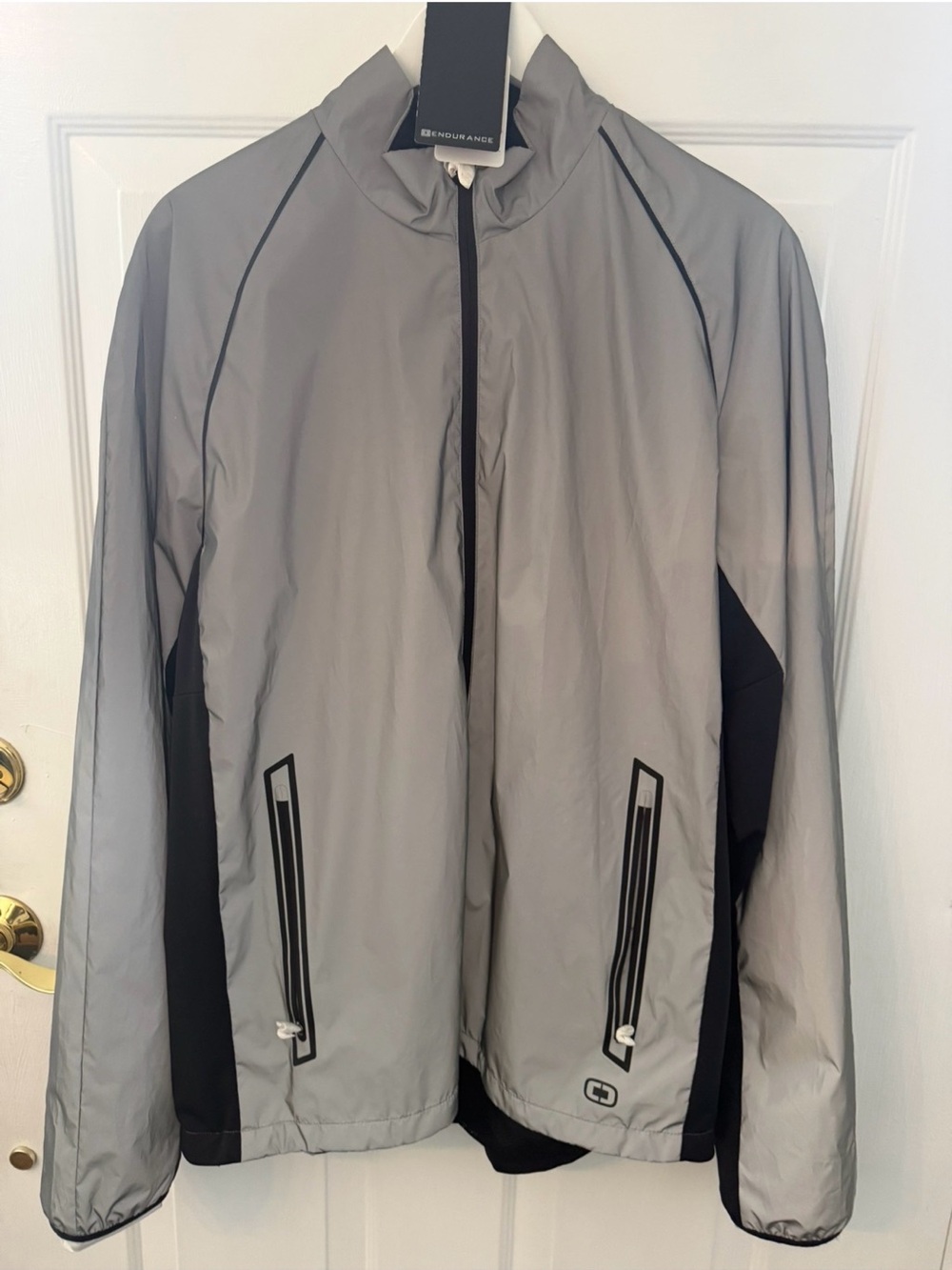 OGIO Gray Performance Full-Zip Men's Jacket
